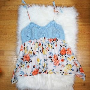 American Rag Cie Flowy top sz 1x